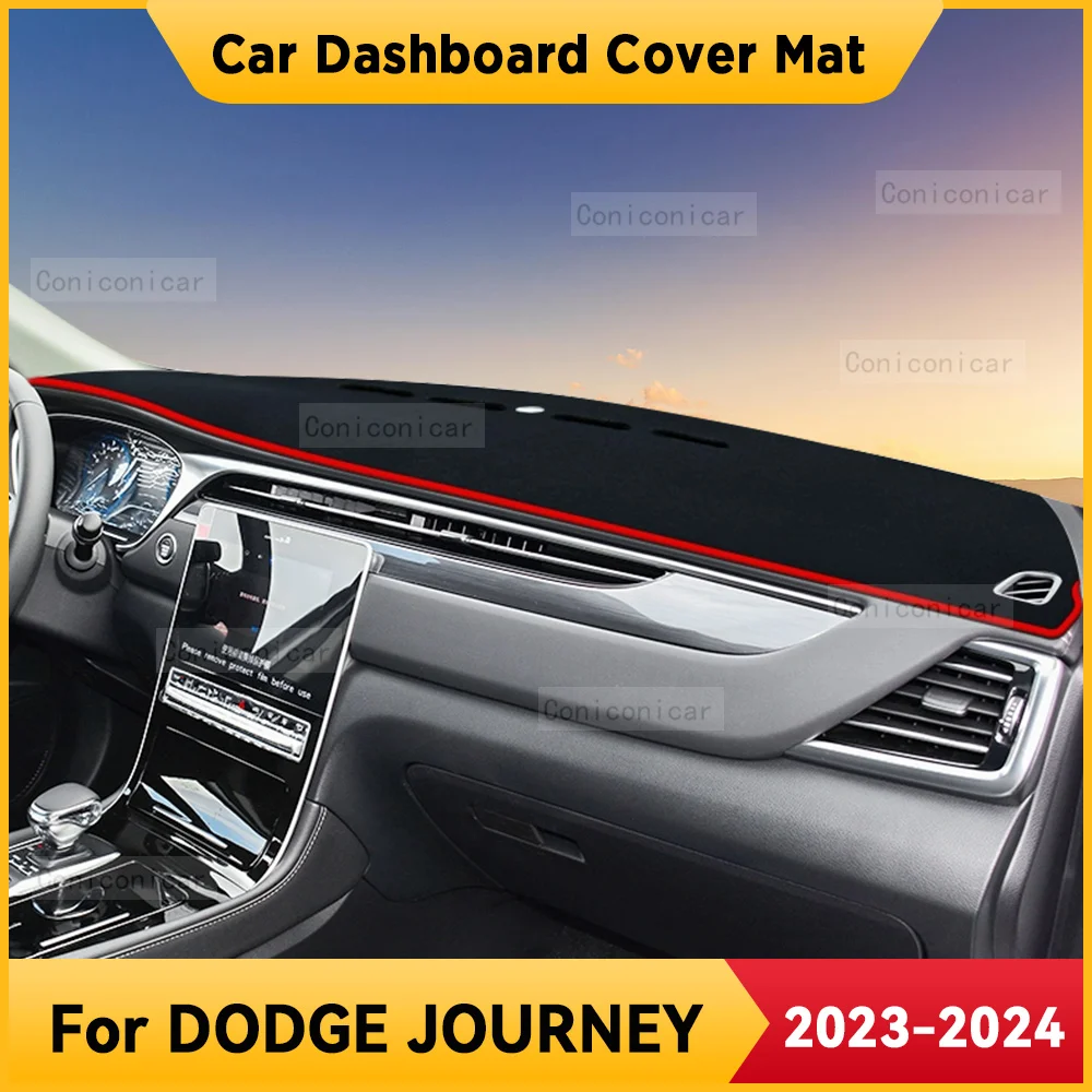 Для DODGE JOURNEY 2024, коврик для приборной панели автомобиля, нескользящая солнцезащитная подушка, защитный коврик для приборной панели, аксессуары для интерьера с защитой от УФ-лучей
Для DODGE JOURNEY 2024, коврик для приборной панели автомобиля, нескользящая солнцезащитная подушка, защитный коврик для приборной панели, аксессуары для интерьера с защитой от УФ-лучей