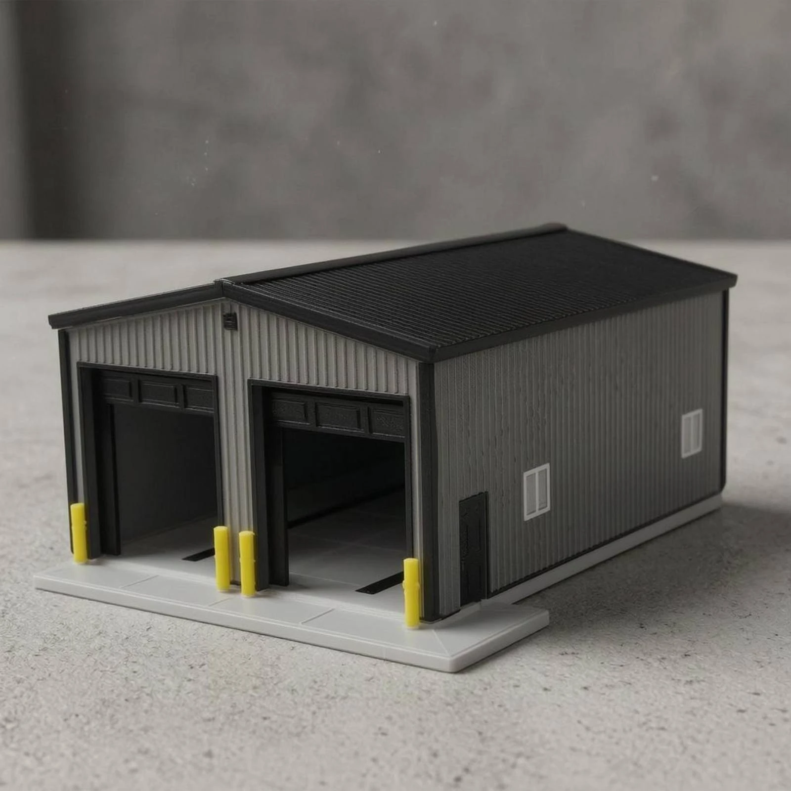 1:64 Scale Garage Model Vehicle Openings Tiny Miniature for Scene Building
1:64 Scale Garage Model Vehicle Openings Tiny Miniature for Scene Building