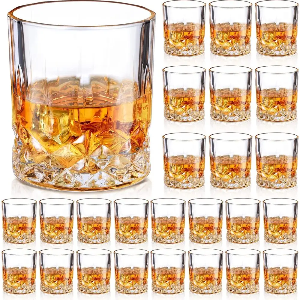 Набор из 18 традиционных стаканов для виски объемом 10 унций для бурбона, коктейлей и домашнего бара
Набор из 18 традиционных стаканов для виски объемом 10 унций для бурбона, коктейлей и домашнего бара