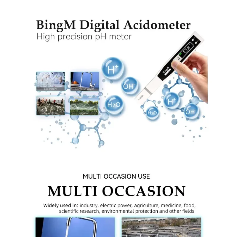 TULX High Accuracy Digital Device with Automatic Calibration Waterproof Design for Soil Hydroponics and Drinking Water pH Meter
TULX High Accuracy Digital Device with Automatic Calibration Waterproof Design for Soil Hydroponics and Drinking Water pH Meter