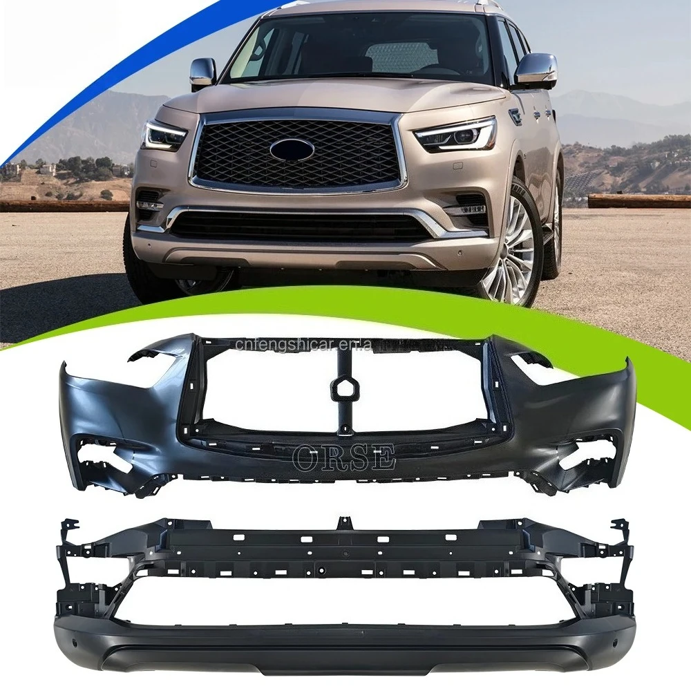 Car Accessories For I-nfiniti QX80 2011-2023 Plastic Bumper Hot Sale Car Front Bumper Auto Body Systems
Car Accessories For I-nfiniti QX80 2011-2023 Plastic Bumper Hot Sale Car Front Bumper Auto Body Systems