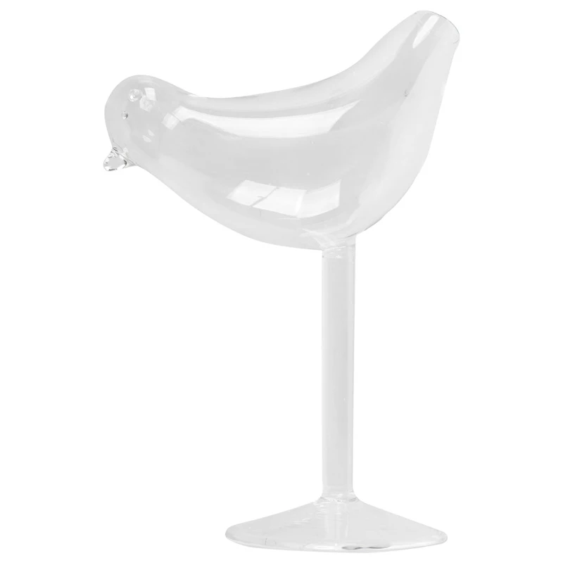 150Ml Creative Bird Shape Cocktail Goblet Glass Personality Molecular Smoked Modelling Glass Fantasy Wine Goblet
150Ml Creative Bird Shape Cocktail Goblet Glass Personality Molecular Smoked Modelling Glass Fantasy Wine Goblet