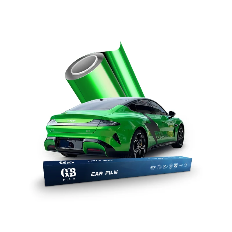 Супер глянцевая хромированная зеркальная зеленая леопардовая пленка для автомобиля, полный рулон, виниловая наклейка, материал ТПУ, защита от царапин, положение кузова 
Супер глянцевая хромированная зеркальная зеленая леопардовая пленка для автомобиля, полный рулон, виниловая наклейка, материал ТПУ, защита от царапин, положение кузова