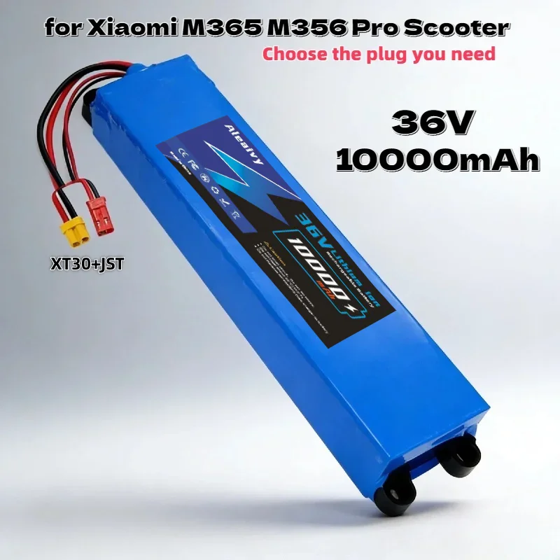 Aleaivy 36V 10Ah 10S3P Rechargeable Lithium Battery Pack Durable High-Capacity Battery for M365 Electric Scooter 150W-750W
Aleaivy 36V 10Ah 10S3P Rechargeable Lithium Battery Pack Durable High-Capacity Battery for M365 Electric Scooter 150W-750W