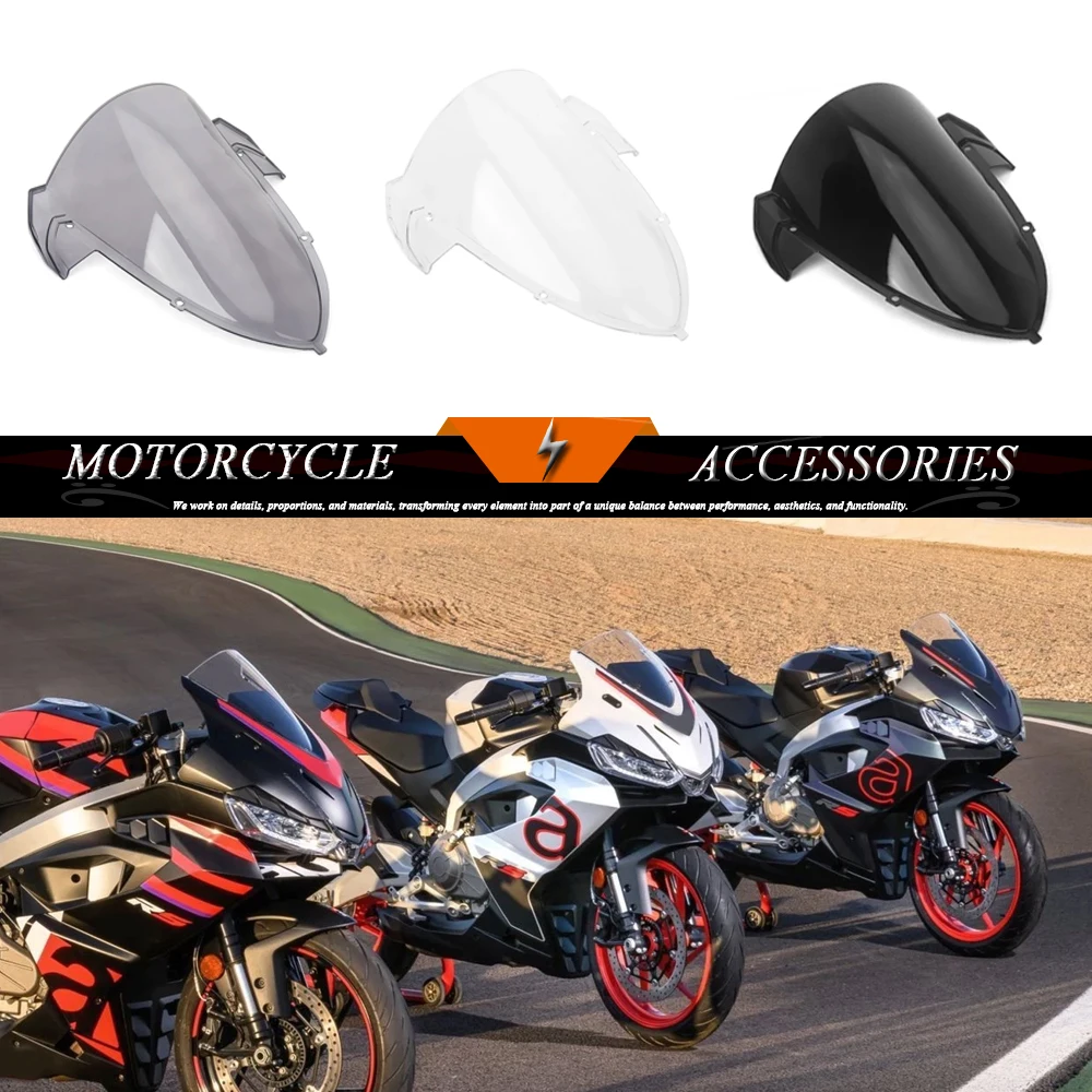 Motorcycle Acrylic Windshield Windscreen 3 Color Wind Deflecters Visor For Aprilia RS457 RS 457 rs457 2024 2025 Moto Accessories
Motorcycle Acrylic Windshield Windscreen 3 Color Wind Deflecters Visor For Aprilia RS457 RS 457 rs457 2024 2025 Moto Accessories