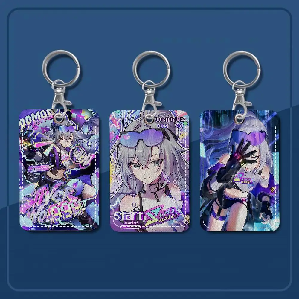 Silver Wolf Lv 999 Honkai Star Rail Access & Meal Card Holder Keychain Credit ID Bank Card Protective Case Keychain
Silver Wolf Lv 999 Honkai Star Rail Access & Meal Card Holder Keychain Credit ID Bank Card Protective Case Keychain