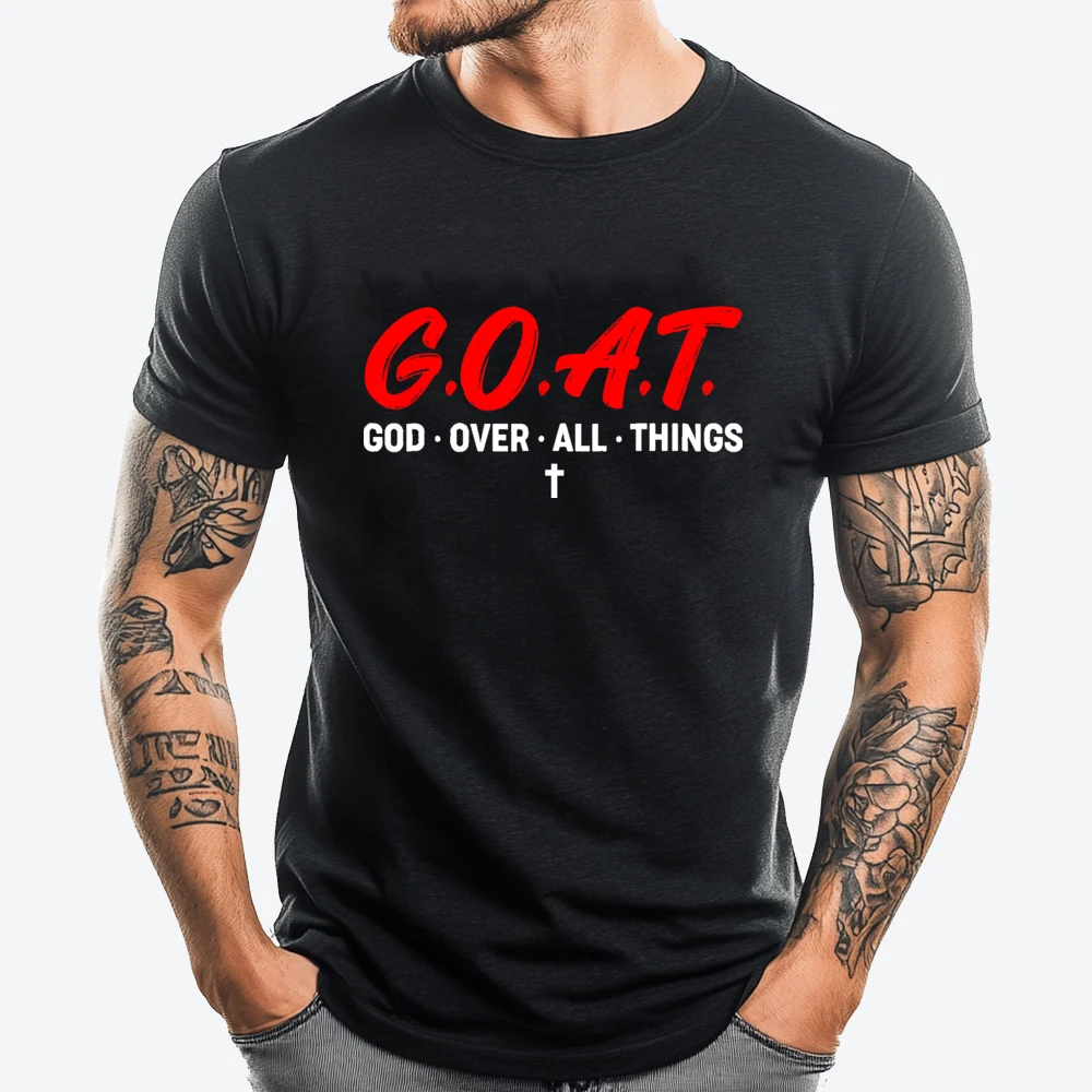G.O.A.T. God Over All Things Funny Apparel Street Wear T Shirt Sale Punk Style
G.O.A.T. God Over All Things Funny Apparel Street Wear T Shirt Sale Punk Style