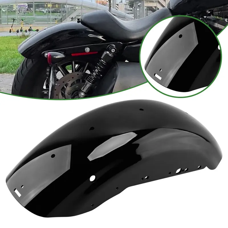 Motorcycle Accessories Rear Mudguard Gloss Black Fender Guard Cover For Harley Sportster Iron 1200 XL 883 XL1200 48 72 2004-up
Motorcycle Accessories Rear Mudguard Gloss Black Fender Guard Cover For Harley Sportster Iron 1200 XL 883 XL1200 48 72 2004-up