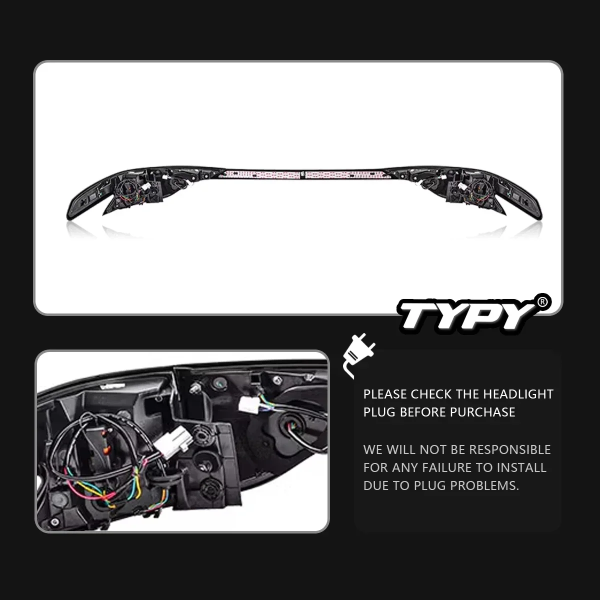 TYPY Car For Toyota Sienna Taillight 2021-2024 Upgrade Modified to New DRL Dynamic Turn Signal LED Taillight Auto Accessories
TYPY Car For Toyota Sienna Taillight 2021-2024 Upgrade Modified to New DRL Dynamic Turn Signal LED Taillight Auto Accessories