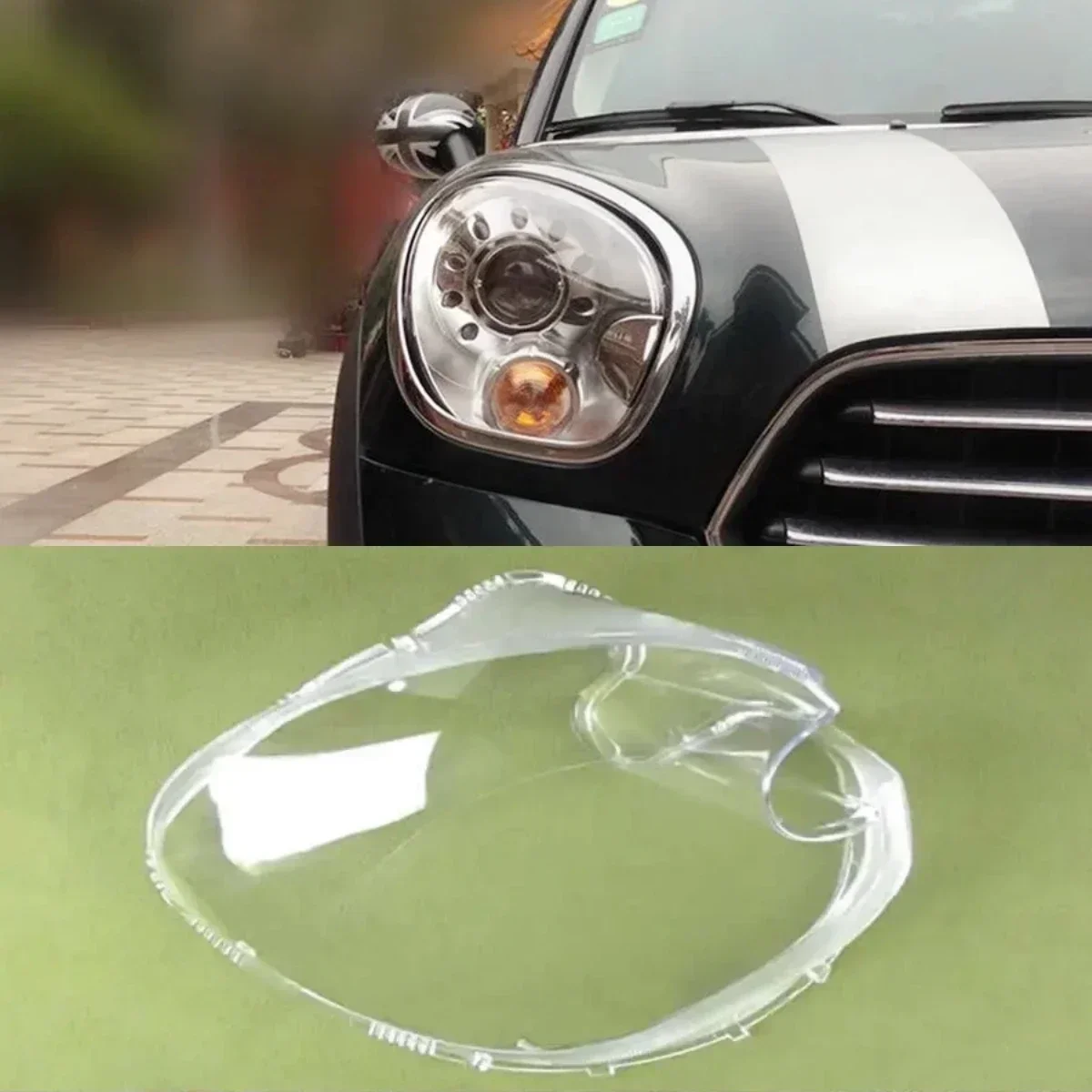 For BMW MINI R60 Front Headlight Shell Lampshade Headlamp Cover Plexiglass Replace Original Lens 2011 2012 2013 2014 2015 2016
For BMW MINI R60 Front Headlight Shell Lampshade Headlamp Cover Plexiglass Replace Original Lens 2011 2012 2013 2014 2015 2016