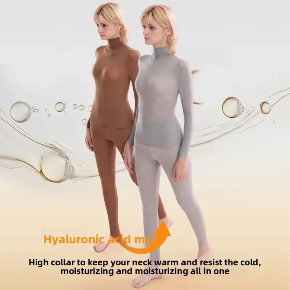 1 комплект высокоэластичного бесшовного термобелья с длинным рукавом и сложенным воротником, одежда для ухода за кожей, дышащий высокий воротник
1 комплект высокоэластичного бесшовного термобелья с длинным рукавом и сложенным воротником, одежда для ухода за кожей, дышащий высокий воротник