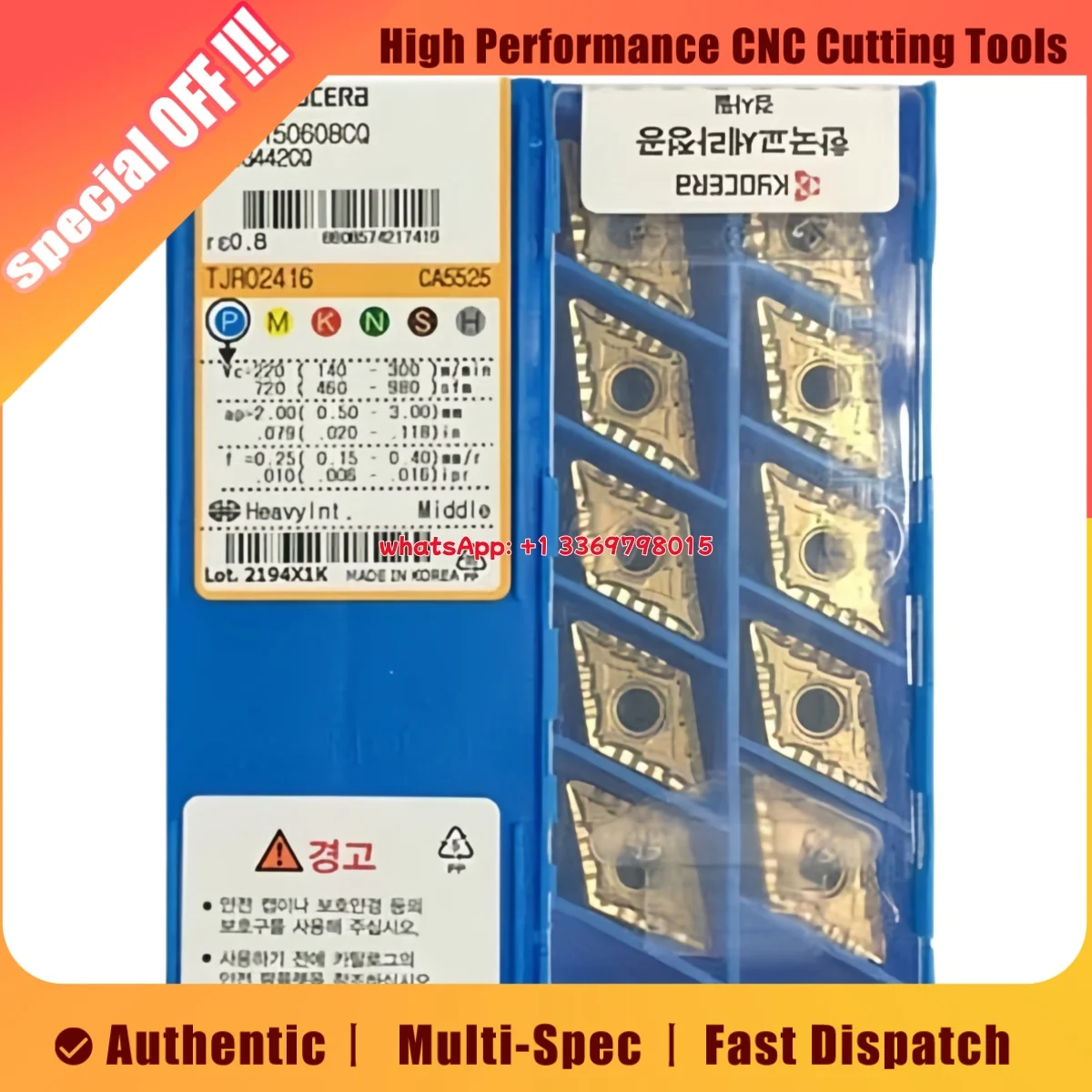 Оригинальная токарная вставка DNMG DNMG1506 04 08-PS CQ CA5525 CA510 
Оригинальная токарная вставка DNMG DNMG1506 04 08-PS CQ CA5525 CA510