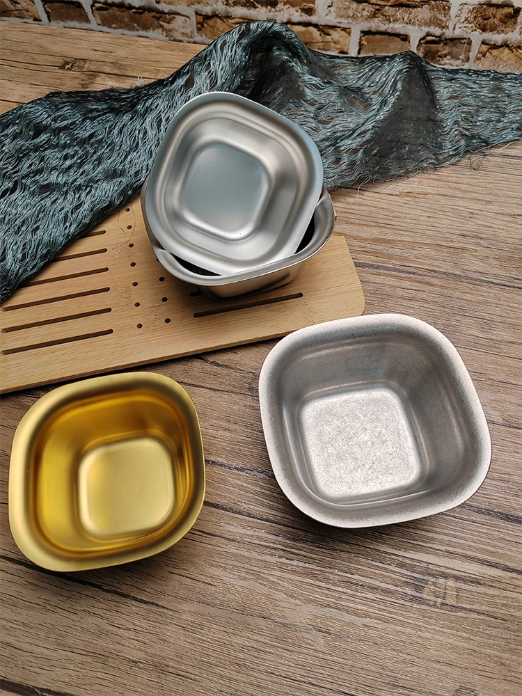 Square 304 Stainl Steel Bowl for Children Breakfast Fruit Sna Dip Sauce Cooking Preparation Egg Steng Bowl
Square 304 Stainl Steel Bowl for Children Breakfast Fruit Sna Dip Sauce Cooking Preparation Egg Steng Bowl