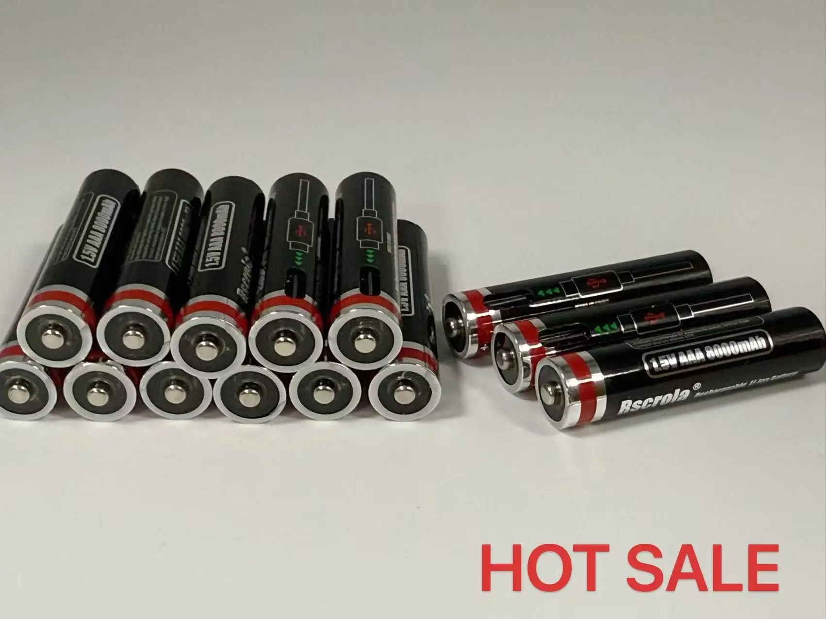 Новые универсальные литиевые батареи AAA 1,5 В 8000 мАч USB аккумуляторная батарея AAA с USB-кабелем 4-в-1 для игрушек, камеры, фонарика
Новые универсальные литиевые батареи AAA 1,5 В 8000 мАч USB аккумуляторная батарея AAA с USB-кабелем 4-в-1 для игрушек, камеры, фонарика