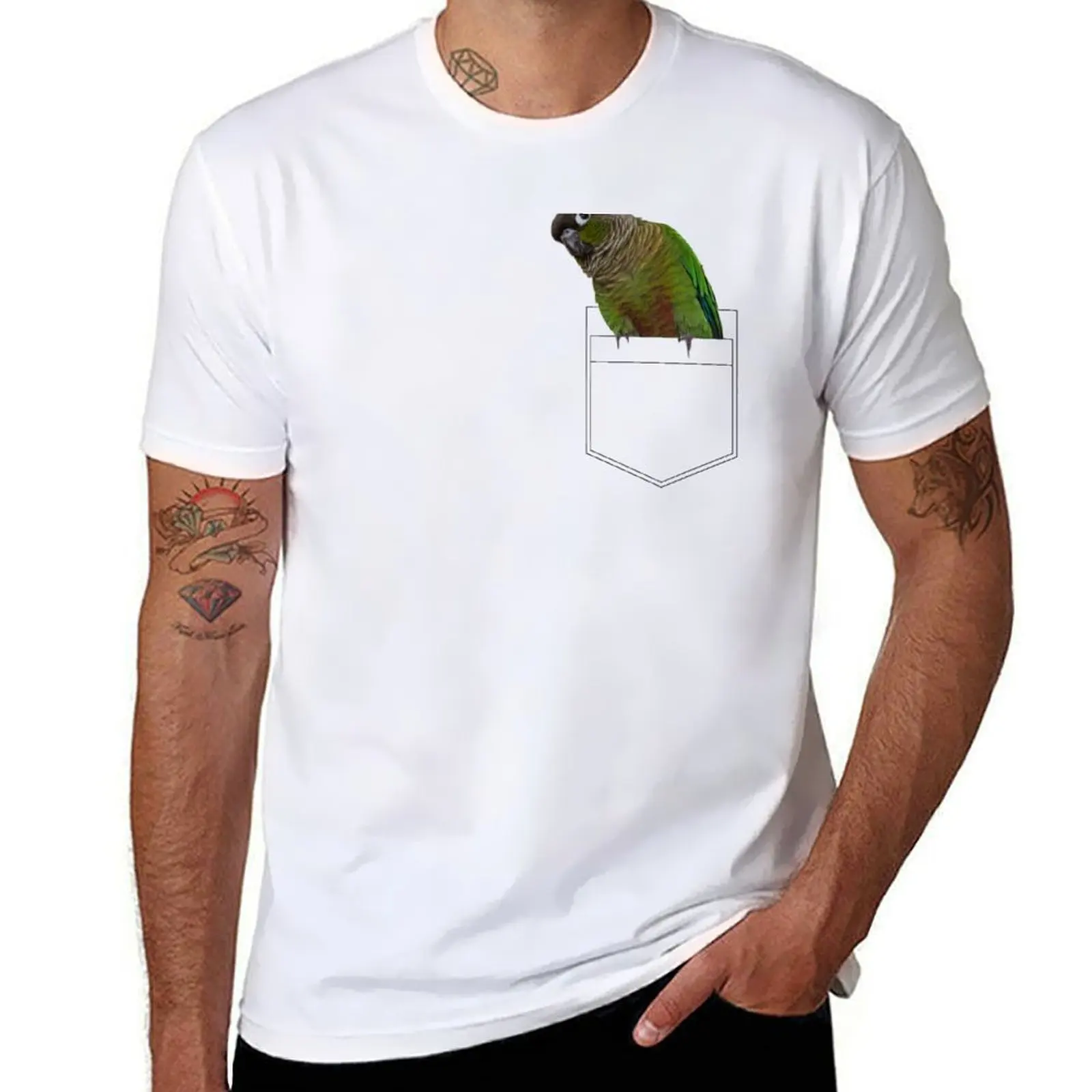 Extremely Cute Conure Sitting in Your Pocket! T-Shirt man t shirt cotton t shirts for man cotton soft T-Shirt
Extremely Cute Conure Sitting in Your Pocket! T-Shirt man t shirt cotton t shirts for man cotton soft T-Shirt