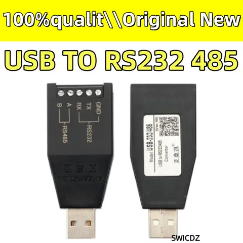 100% new  original USB TO Conversor RS232/485 Industrial Grade USB-RS485 Conversor Transmissão de alta velocidade