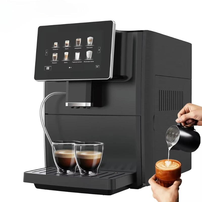 High-quality professional restaurant commercial electric intelligent multi-espresso automatic coffee machine
High-quality professional restaurant commercial electric intelligent multi-espresso automatic coffee machine