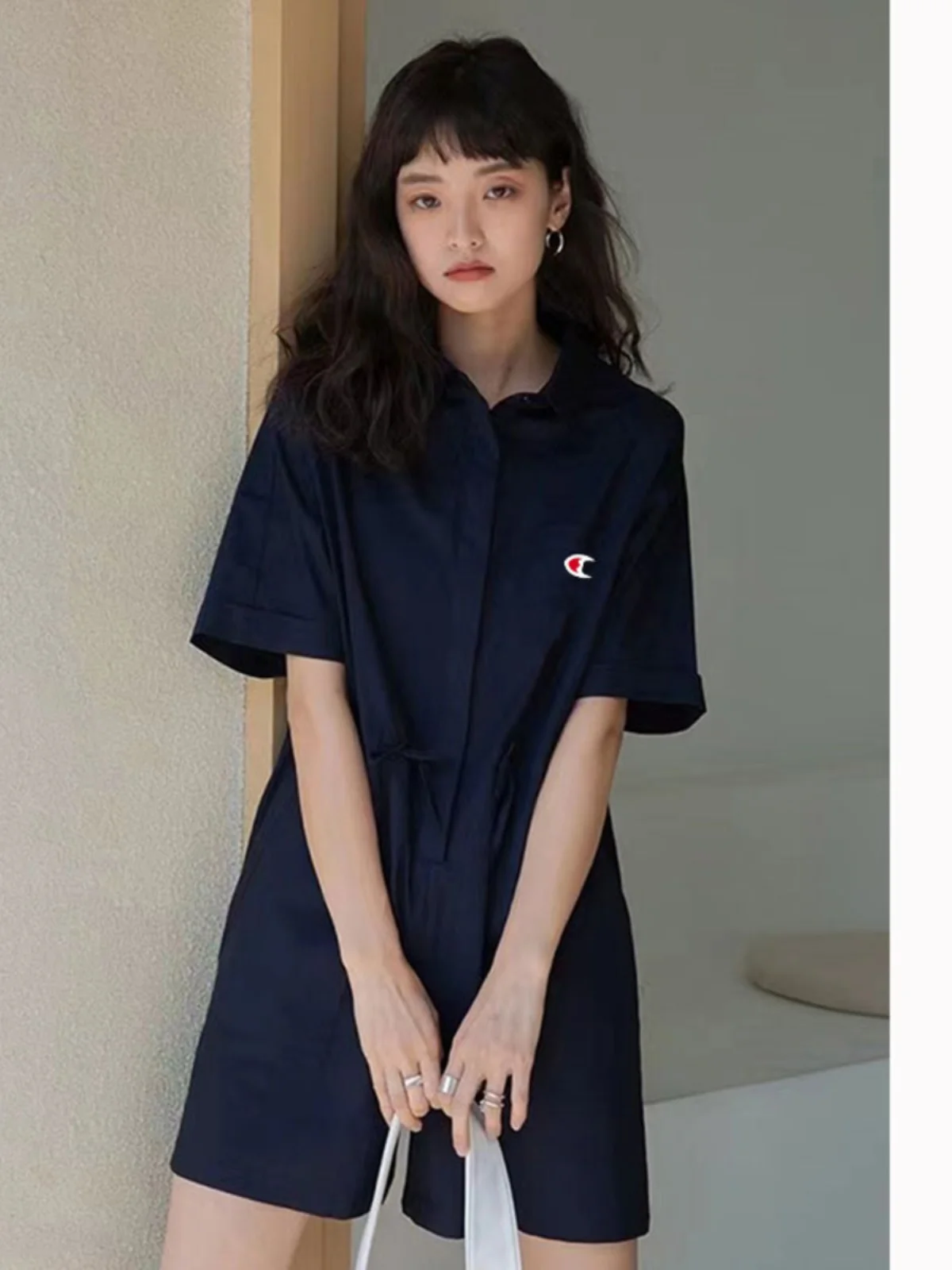 Милый комбинезон для спецодежды, женский летний повседневный комбинезон с воротником, свободный широкий ор Све Dr, с высокой талией, для поездок на работу, слэ
Милый комбинезон для спецодежды, женский летний повседневный комбинезон с воротником, свободный широкий ор Све Dr, с высокой талией, для поездок на работу, слэ