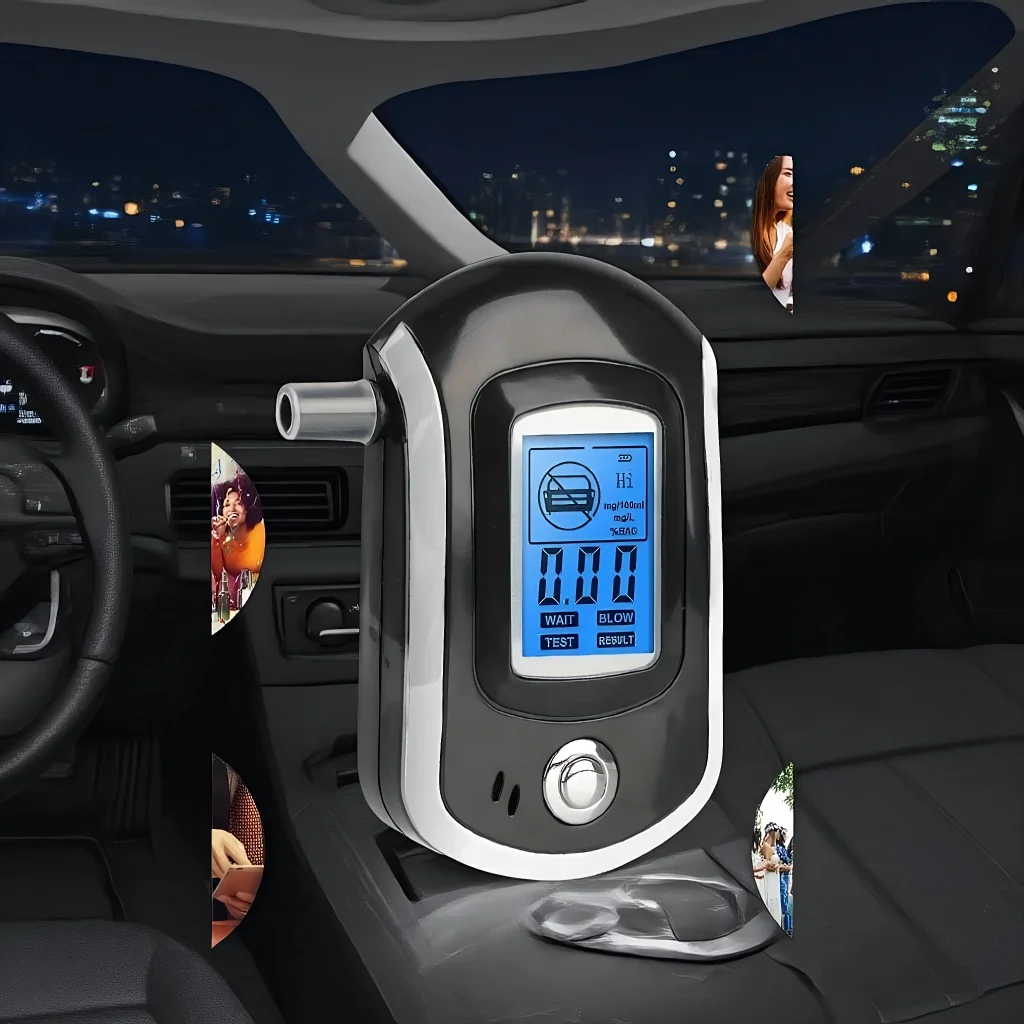 Универсальный интеллектуальный цифровой тестер алкоголя — анализатор дыхания для водителей автомобилей
Универсальный интеллектуальный цифровой тестер алкоголя — анализатор дыхания для водителей автомобилей