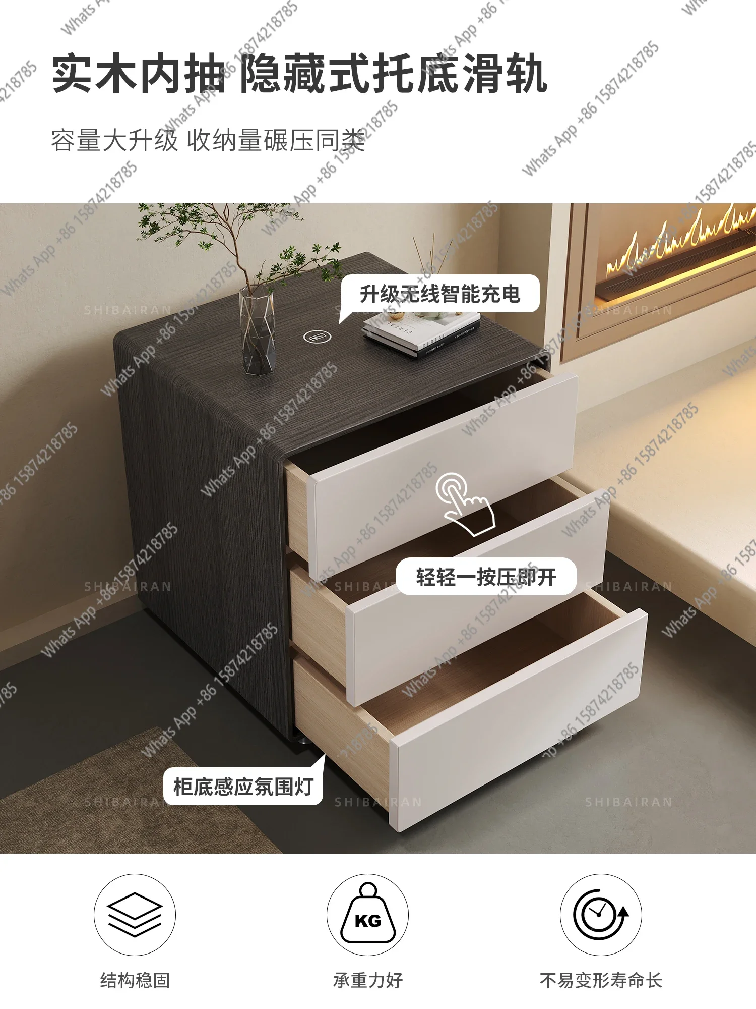 MX Italian Minimalist Bedside Table, Bedroom Bedside Table, Antique Designer Model, High-end Fashion New Model
MX Italian Minimalist Bedside Table, Bedroom Bedside Table, Antique Designer Model, High-end Fashion New Model