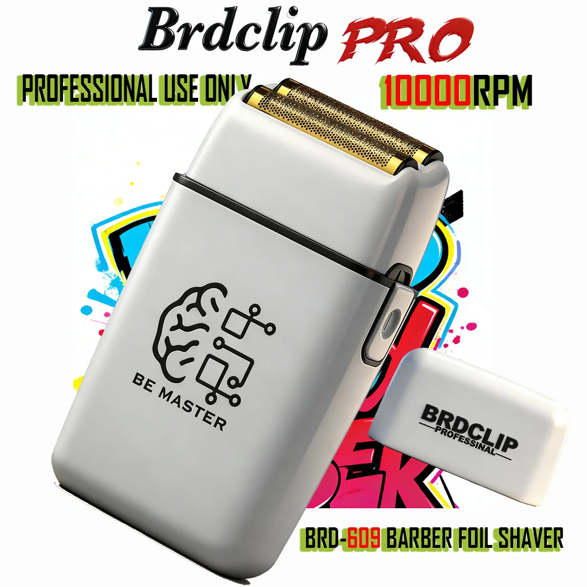 Профессиональная машинка для стрижки BRDCLIP PRO с титановой сеткой, 10000 об/мин, триммер для волос, полировщик для бакенбардов и усов для мужчин
Профессиональная машинка для стрижки BRDCLIP PRO с титановой сеткой, 10000 об/мин, триммер для волос, полировщик для бакенбардов и усов для мужчин