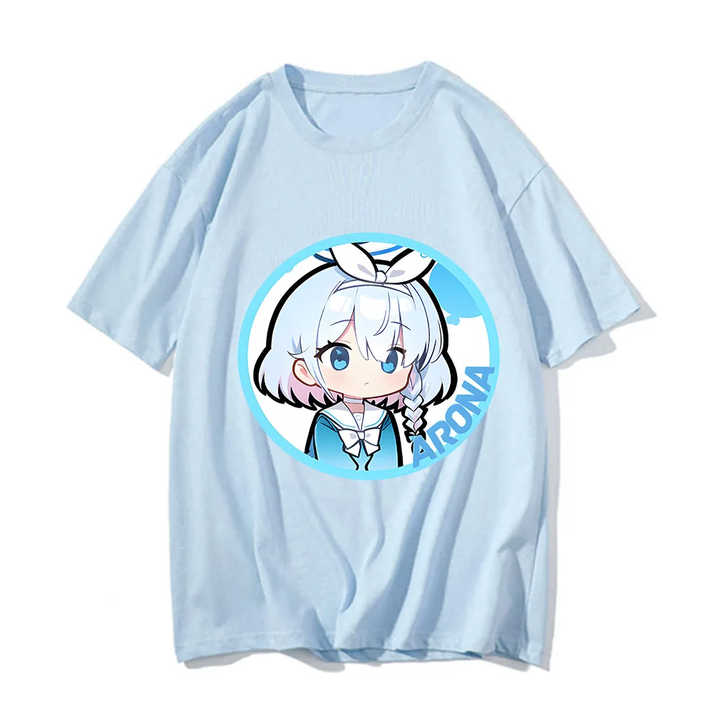 ARONA Blue Archive T-shirt Women Men Harajuku Anime Cartoon Graphic Kawaii Short Sleeve Tee Shirt Unisex Casual Y2k Clothing
ARONA Blue Archive T-shirt Women Men Harajuku Anime Cartoon Graphic Kawaii Short Sleeve Tee Shirt Unisex Casual Y2k Clothing