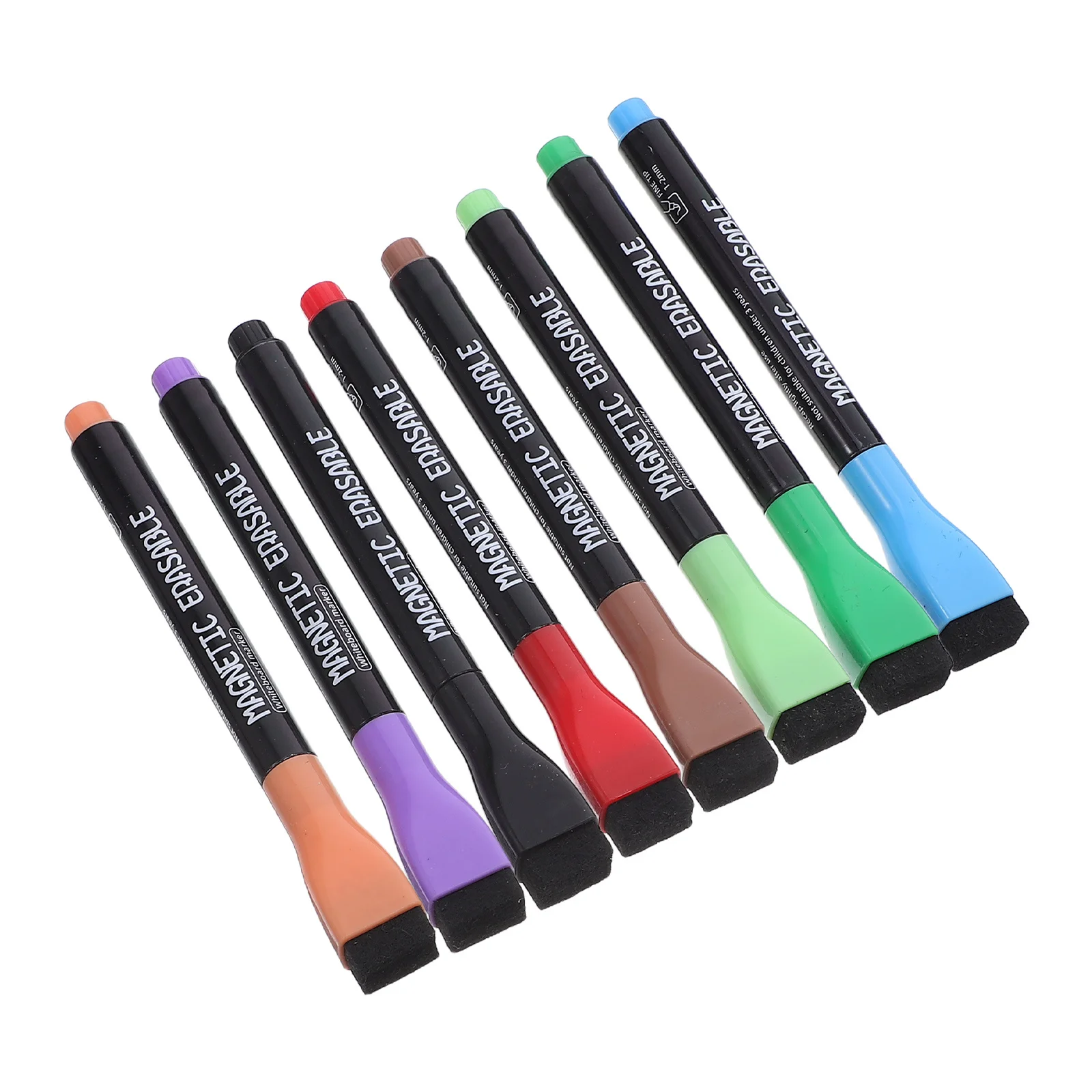 8 шт. магнитные ручки для сухого стирания с тонким наконечником, быстросохнущие чернила для классных встреч, домашняя организация на нескольких поверхностей
8 шт. магнитные ручки для сухого стирания с тонким наконечником, быстросохнущие чернила для классных встреч, домашняя организация на нескольких поверхностей