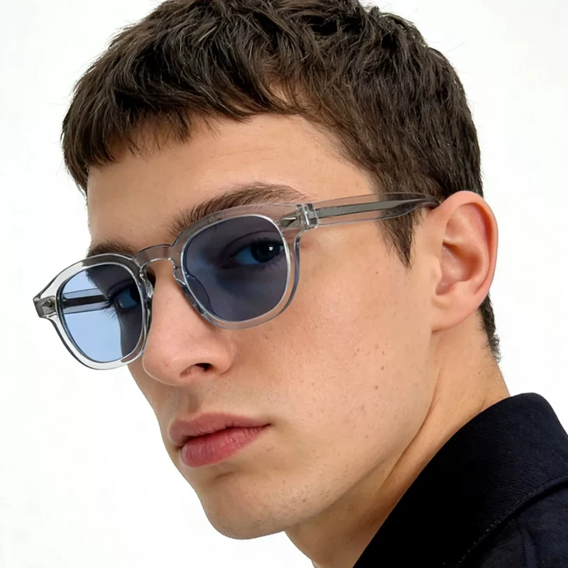 Lemtosh Sunglasses Blue Lens Man Johnny Depp Polarized Sun Glasses Woman Luxury Brand Vintage Acetate Frame Driver's Shade
Lemtosh Sunglasses Blue Lens Man Johnny Depp Polarized Sun Glasses Woman Luxury Brand Vintage Acetate Frame Driver's Shade
