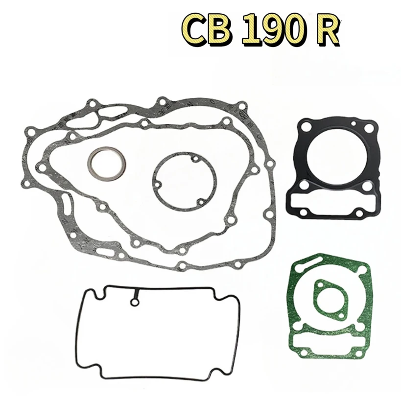 Motorcycle Gasket Kit for Honda Sundiro Wuyang for CB190R CBF190X CBR190 CBF190R SDH190 WH190 Street MotorBike Engine Gaskets
Motorcycle Gasket Kit for Honda Sundiro Wuyang for CB190R CBF190X CBR190 CBF190R SDH190 WH190 Street MotorBike Engine Gaskets