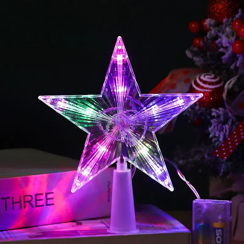 Christmas Tree Ornaments Top Stars LED Light Lamp Christmas Decorations for Home Xmas Trees New Year 2025 Navidad Natal Noel
Christmas Tree Ornaments Top Stars LED Light Lamp Christmas Decorations for Home Xmas Trees New Year 2025 Navidad Natal Noel