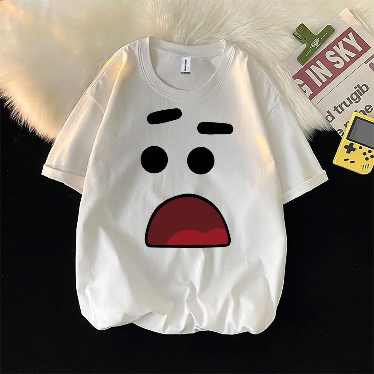 2024 latest T-shirt, men's and women's T-shirt oversized hip hop street summer men's T-shirt, a new creative expression cotton
2024 latest T-shirt, men's and women's T-shirt oversized hip hop street summer men's T-shirt, a new creative expression cotton