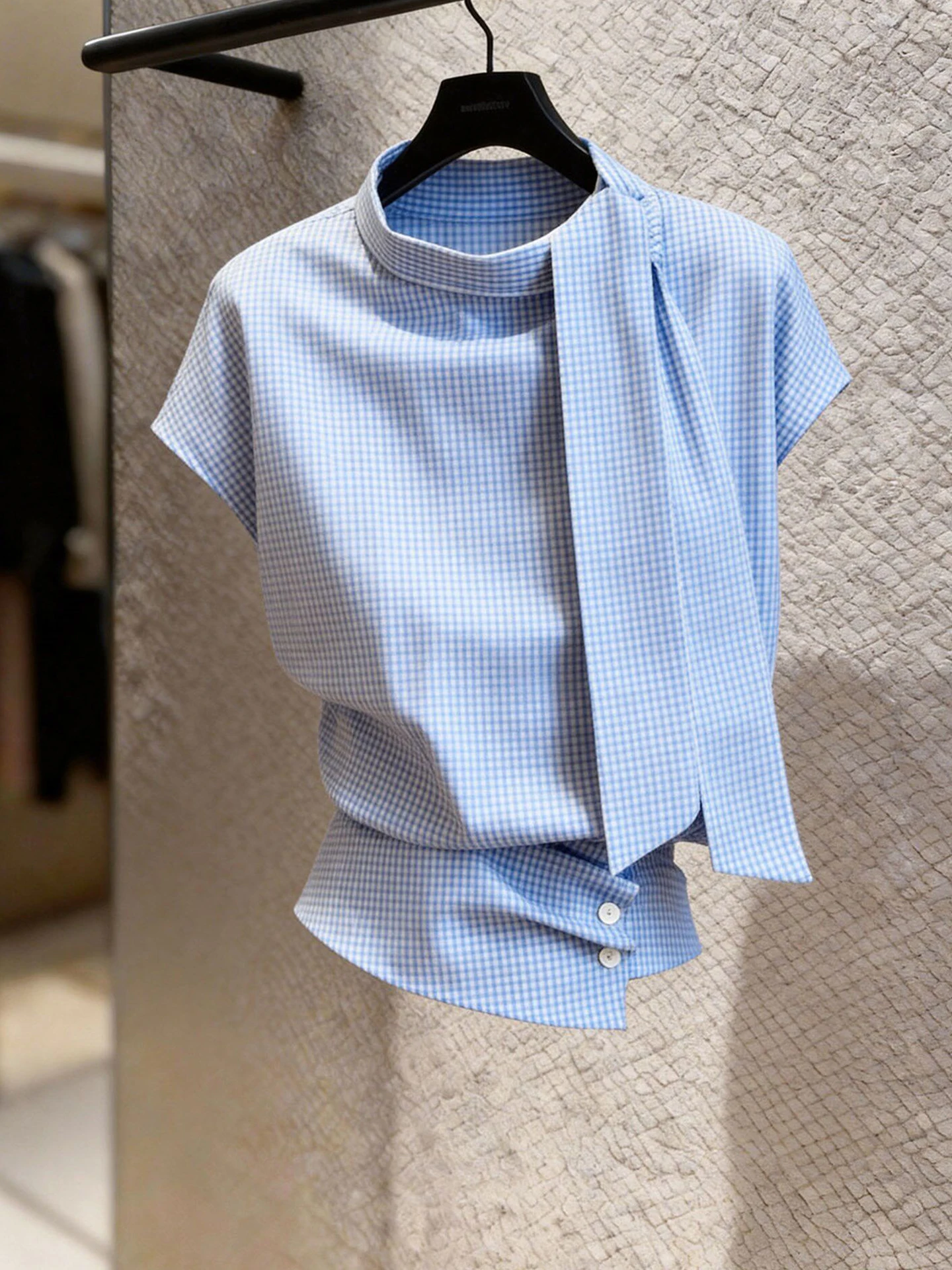 Korean Style Short Sleeve Shirt Bow Design Gentle Waist Cinched Button up Top for Summer Versatile Casual Women's Blouse
Korean Style Short Sleeve Shirt Bow Design Gentle Waist Cinched Button up Top for Summer Versatile Casual Women's Blouse