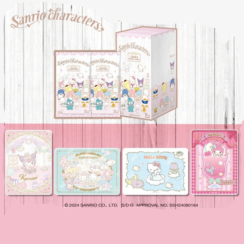 New Sanrio Family Dream Collection Card Dream Journey Series Collection Card Blind Box Surprise Box Genuine Peripheral Card Gift
New Sanrio Family Dream Collection Card Dream Journey Series Collection Card Blind Box Surprise Box Genuine Peripheral Card Gift