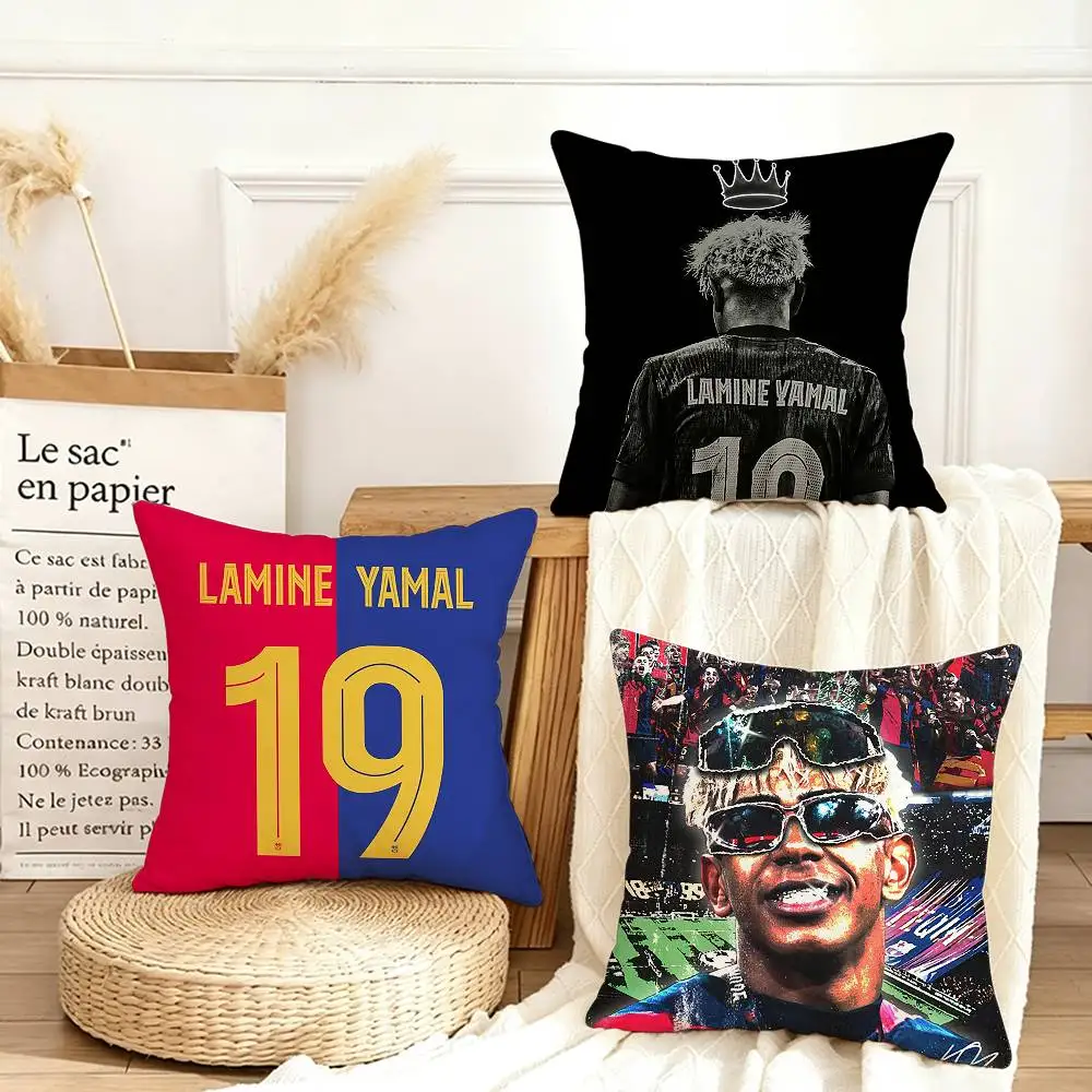 L-amine Y-amal Various Sizes Square Pillow Case For Car Home Bedchamber Decor
L-amine Y-amal Various Sizes Square Pillow Case For Car Home Bedchamber Decor