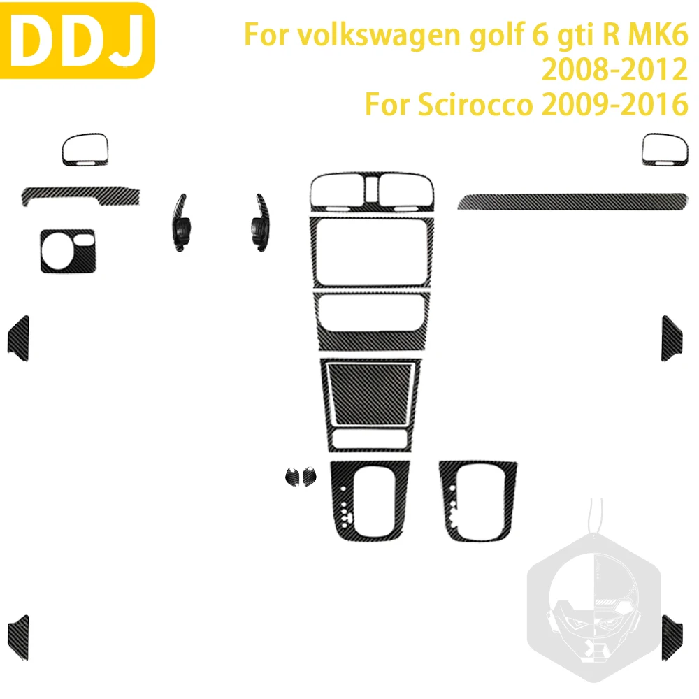 For VW Golf 6 Gti R MK6 Scirocco 2008-2012 Car Carbon Fiber Center Control Panel Air Vent Gear Shift Frame Trim Sticker
For VW Golf 6 Gti R MK6 Scirocco 2008-2012 Car Carbon Fiber Center Control Panel Air Vent Gear Shift Frame Trim Sticker