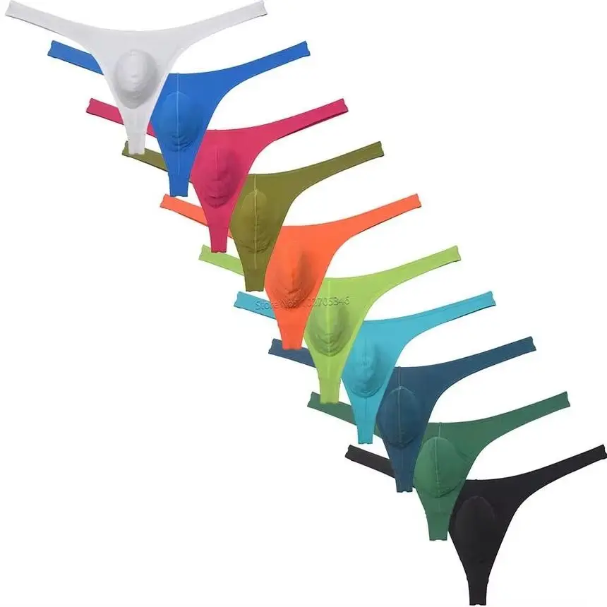 Silky Thong Men's Underwear Slip Bulge Pouch Soft Elastic Male Bikini Briefs Lingerie Tangas Breathable Undies Comfy Smooth Fit
Silky Thong Men's Underwear Slip Bulge Pouch Soft Elastic Male Bikini Briefs Lingerie Tangas Breathable Undies Comfy Smooth Fit