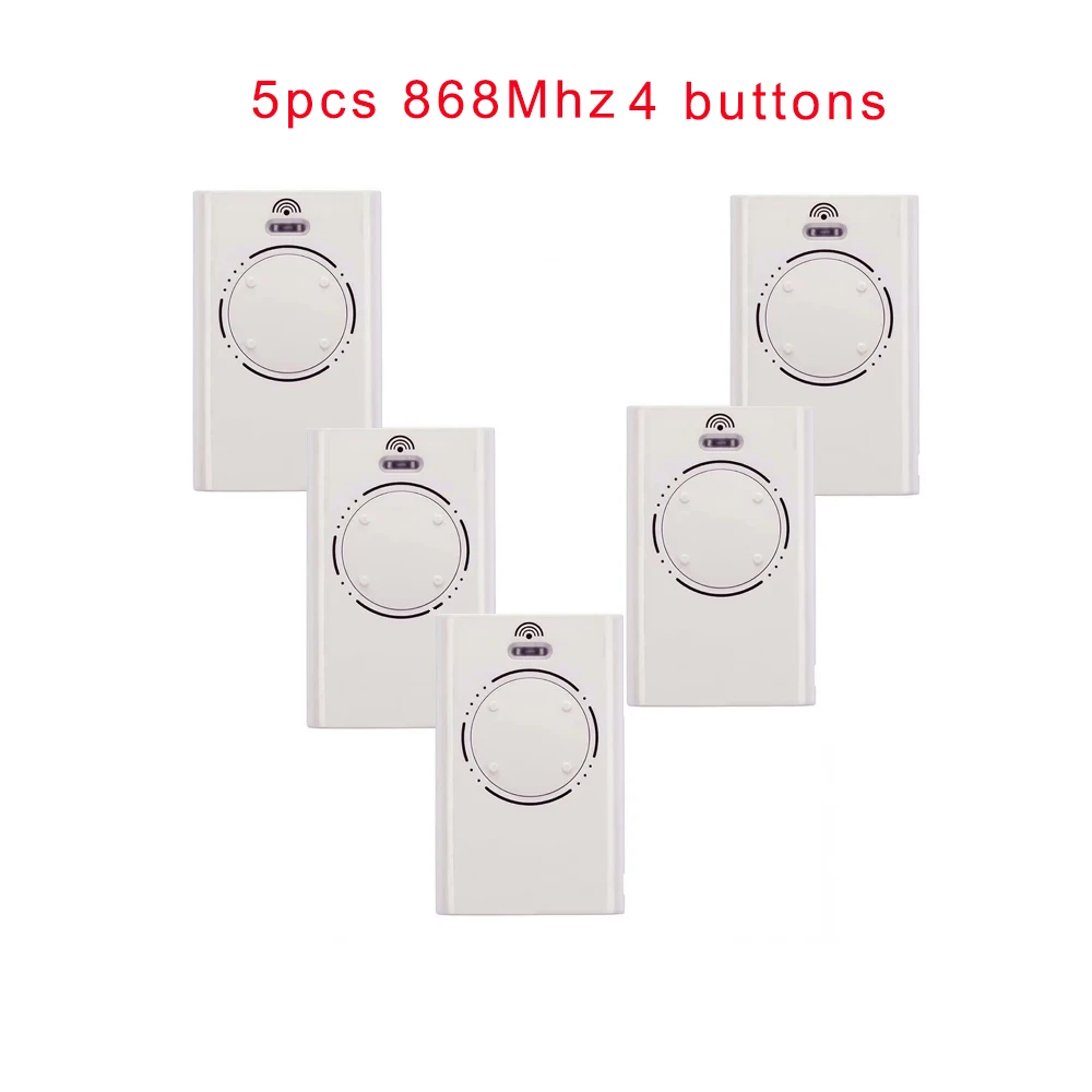5 шт. 868 МГц XT4 SLH LR / XT2 433 SLH LR пульт дистанционного управления гаражными воротами T2 T4 DL2 DL4 TML2 TML4 SLH передатчик
5 шт. 868 МГц XT4 SLH LR / XT2 433 SLH LR пульт дистанционного управления гаражными воротами T2 T4 DL2 DL4 TML2 TML4 SLH передатчик