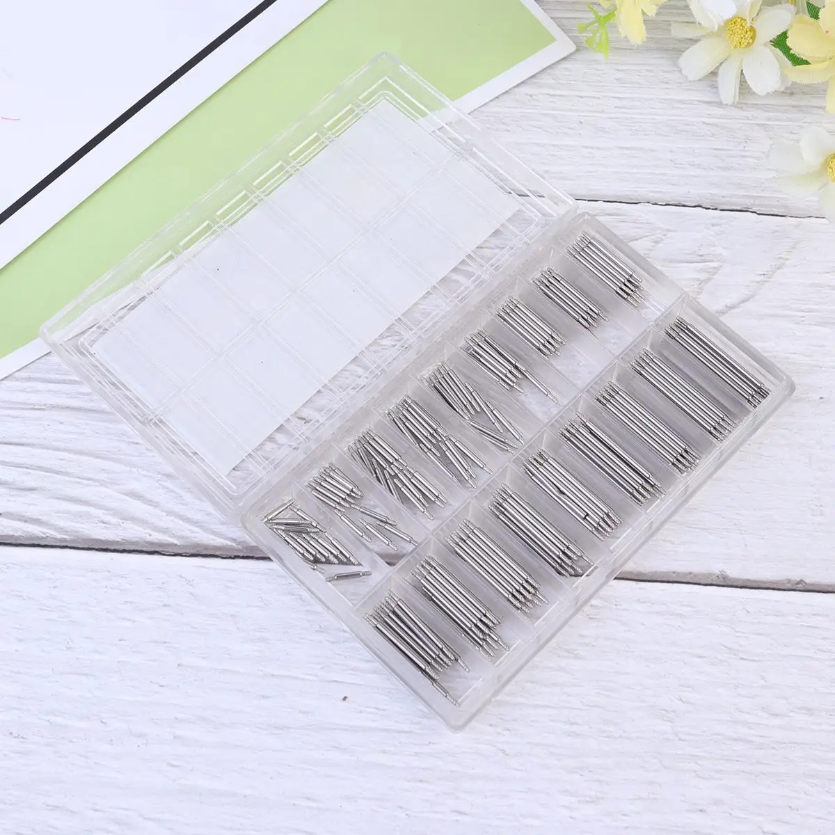 216pcs Watch Band Tool Stainless Steel Repair Parts Adjustment Bracelet Tools Kit Watch Strap Remover Pin Opening Spring Bars
216pcs Watch Band Tool Stainless Steel Repair Parts Adjustment Bracelet Tools Kit Watch Strap Remover Pin Opening Spring Bars
