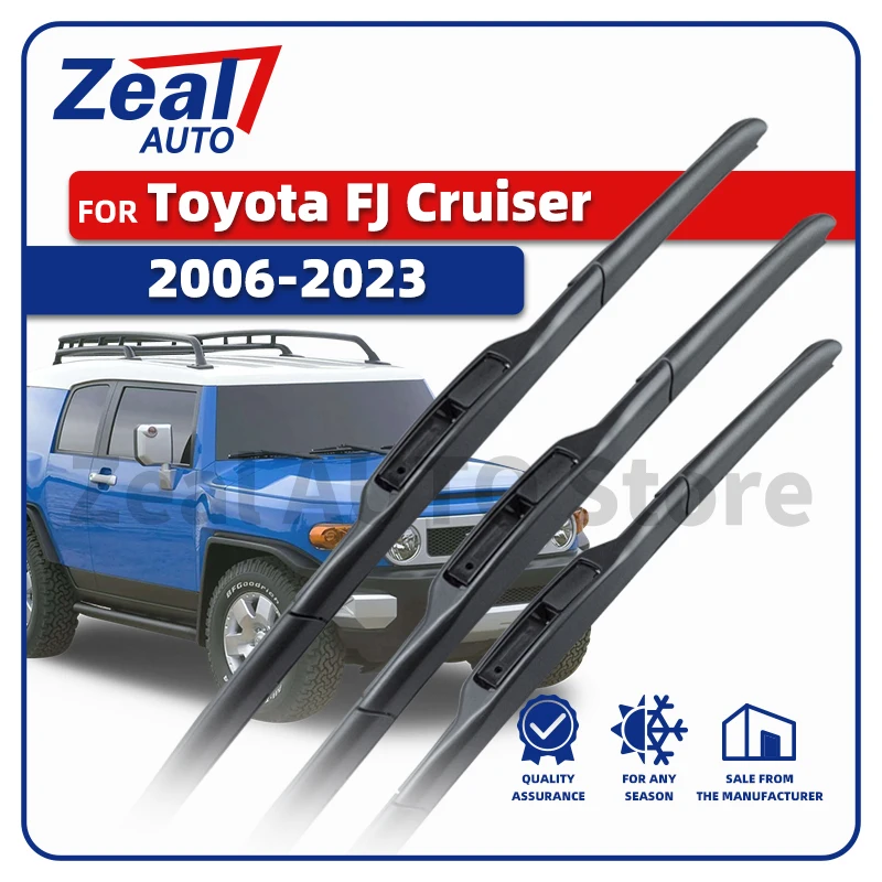 3Pc LHD Front Wiper Blades For Toyota FJ Cruiser XJ10 2006-2023 Windshield Windscreen 14"16"14" Rain Brushes J Hook Accessories
3Pc LHD Front Wiper Blades For Toyota FJ Cruiser XJ10 2006-2023 Windshield Windscreen 14"16"14" Rain Brushes J Hook Accessories
