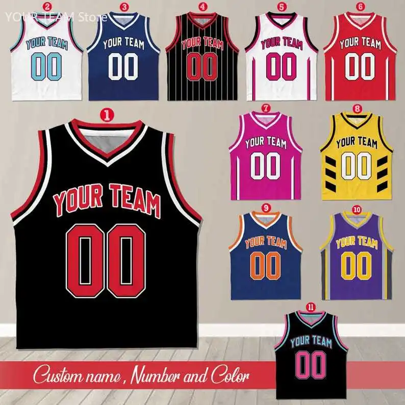 Custom Basketball Jersey Team Name Number, Personalized Youth Basketball Jersey, Game Day Outfit, Kids Birthday Jersey
Custom Basketball Jersey Team Name Number, Personalized Youth Basketball Jersey, Game Day Outfit, Kids Birthday Jersey