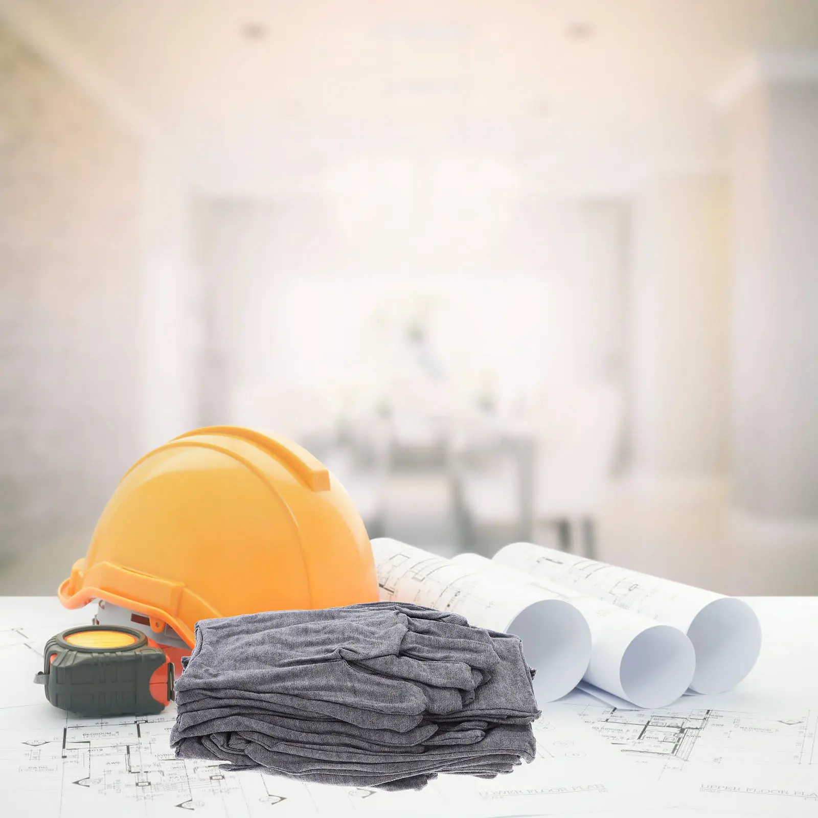 12Pcs Grey Cotton Work Gloves Breathable Soft Anti Slip Palm for Construction Warehouse Gardening Inspection Parade Protective
12Pcs Grey Cotton Work Gloves Breathable Soft Anti Slip Palm for Construction Warehouse Gardening Inspection Parade Protective