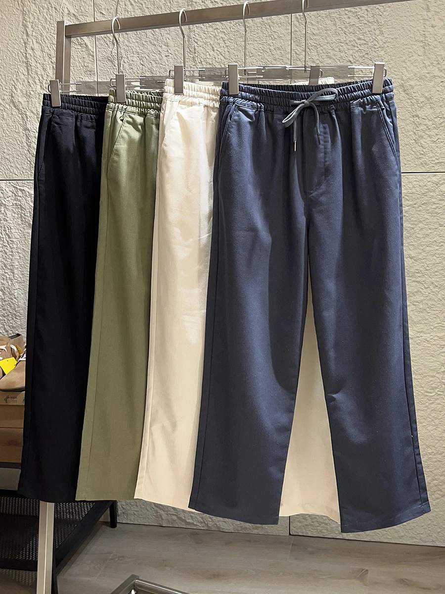 Cool Feeling Linen Blend Lightweight Breathable Summer Men's Skin-friendly Comfortable Elastic Waist Loose Straight Casual Pants
Cool Feeling Linen Blend Lightweight Breathable Summer Men's Skin-friendly Comfortable Elastic Waist Loose Straight Casual Pants
