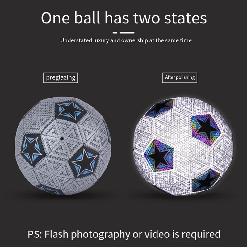 YHOLI-1 Piece Size 5 Professional Soccer Ball For Training Football Ball Competition Outdoor Football PVC
YHOLI-1 Piece Size 5 Professional Soccer Ball For Training Football Ball Competition Outdoor Football PVC
