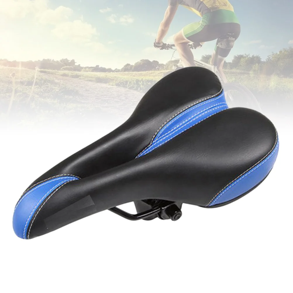 Bike Saddle Mountain Bike Seat Comfortable Saddle Road Mountain Sports Cushion Cycling Seat Cushion Pad Blue
Bike Saddle Mountain Bike Seat Comfortable Saddle Road Mountain Sports Cushion Cycling Seat Cushion Pad Blue