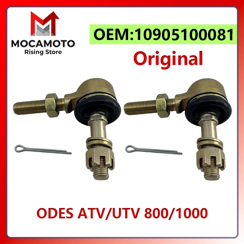 2PSC Original Steering Tie Rod End 12mm Ball Joint OE 10905100081 For Odes 800/1000 ATV/UTV Dominator X2 X4 Raider
2PSC Original Steering Tie Rod End 12mm Ball Joint OE 10905100081 For Odes 800/1000 ATV/UTV Dominator X2 X4 Raider