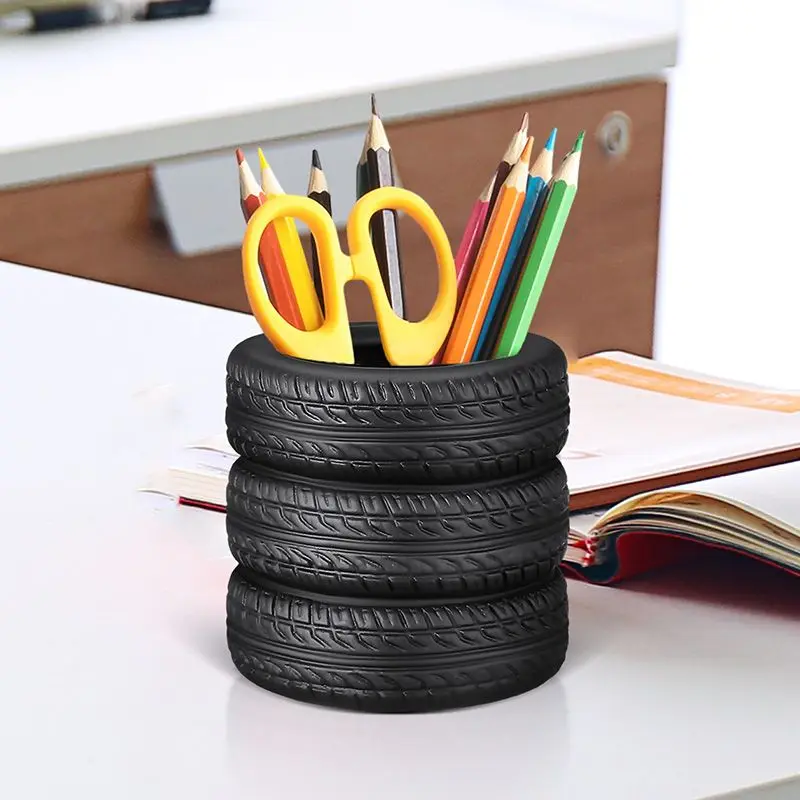 Office Supplies for Desk Tire Pen Bucket Tires Crayon Storage Pencil Cup Plastic
Office Supplies for Desk Tire Pen Bucket Tires Crayon Storage Pencil Cup Plastic