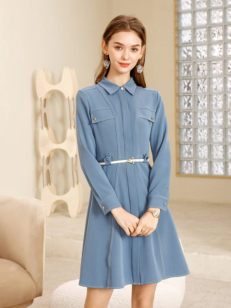 Ele Long Sve Midi Dr with Waist-Cinching Detail by Nan You Wei Spring 2025 Collection Faionable Commute Sle
Ele Long Sve Midi Dr with Waist-Cinching Detail by Nan You Wei Spring 2025 Collection Faionable Commute Sle