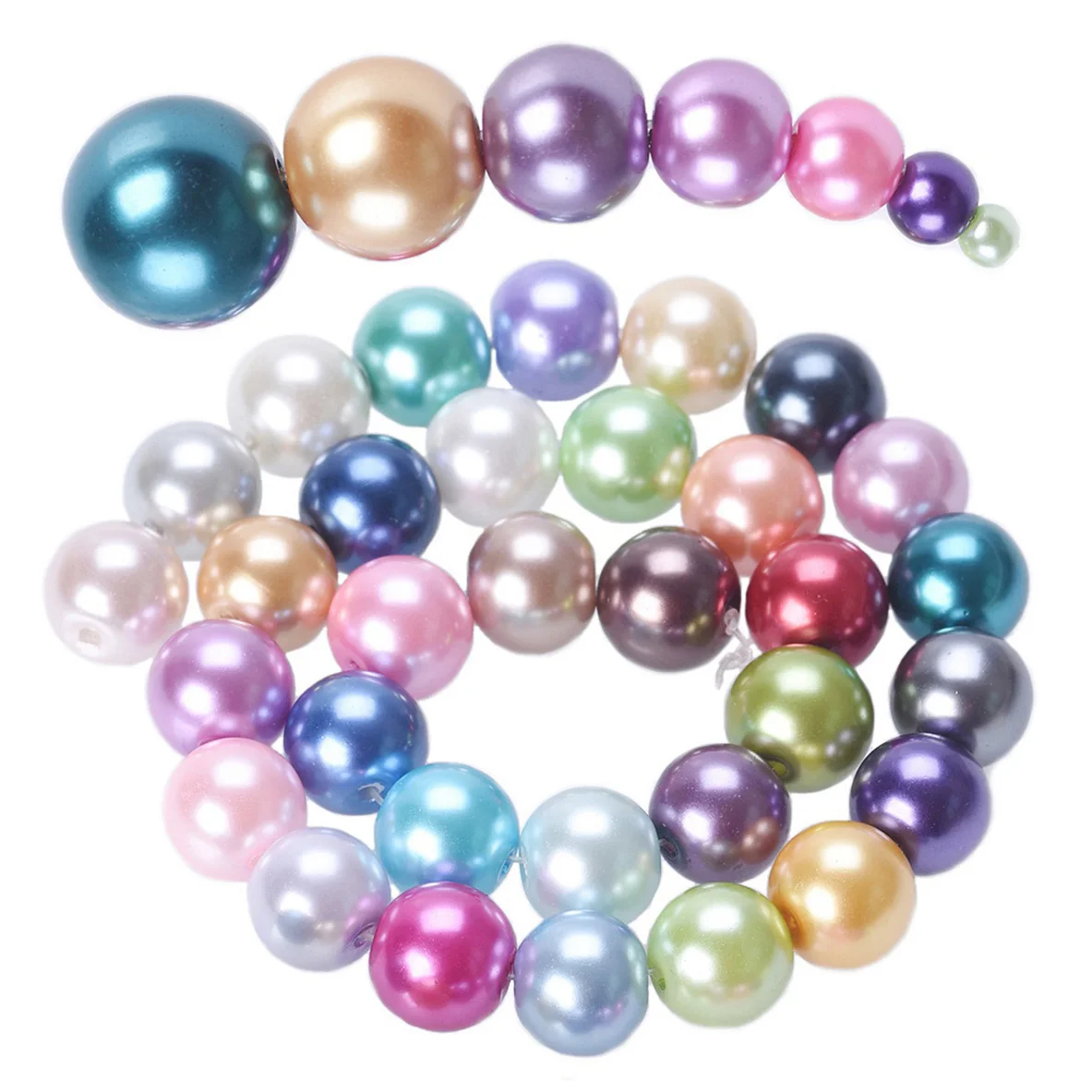 Round 4/6/8/10/12/14mm Pearl Color Coated Glass Loose Beads Lot For Jewelry Making DIY Crafts Findings
Round 4/6/8/10/12/14mm Pearl Color Coated Glass Loose Beads Lot For Jewelry Making DIY Crafts Findings