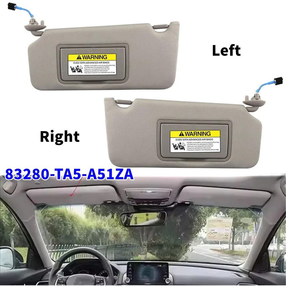 1PCS 83230-TA5-A51ZA For Honda Accord 2008-2017 Front Left Right Side With Light Sun Visor Shade Sunshade Sun Protection Part
1PCS 83230-TA5-A51ZA For Honda Accord 2008-2017 Front Left Right Side With Light Sun Visor Shade Sunshade Sun Protection Part