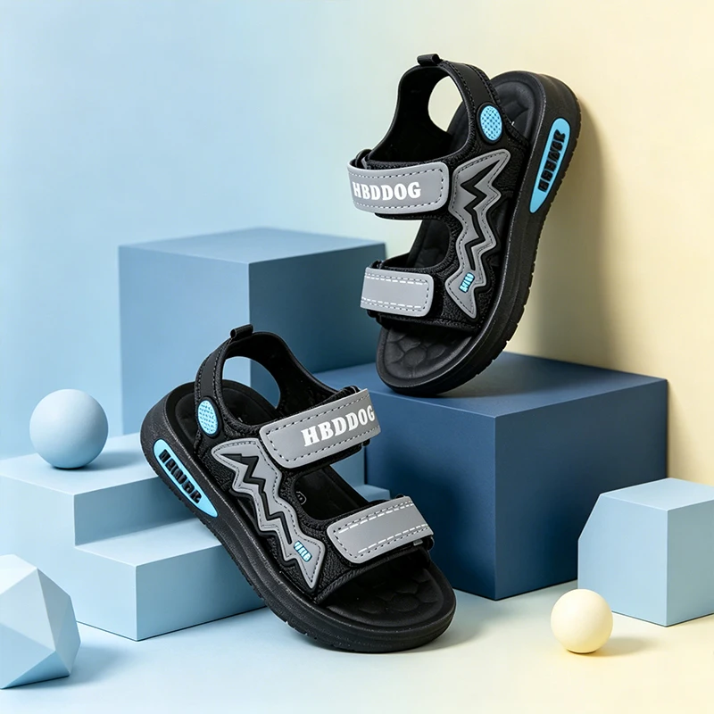 Boys Letter Print Sport Sandals Summer Soft Non-Slip Sole Breathable Casual Outdoor Beach Walking Kids Shoes
Boys Letter Print Sport Sandals Summer Soft Non-Slip Sole Breathable Casual Outdoor Beach Walking Kids Shoes